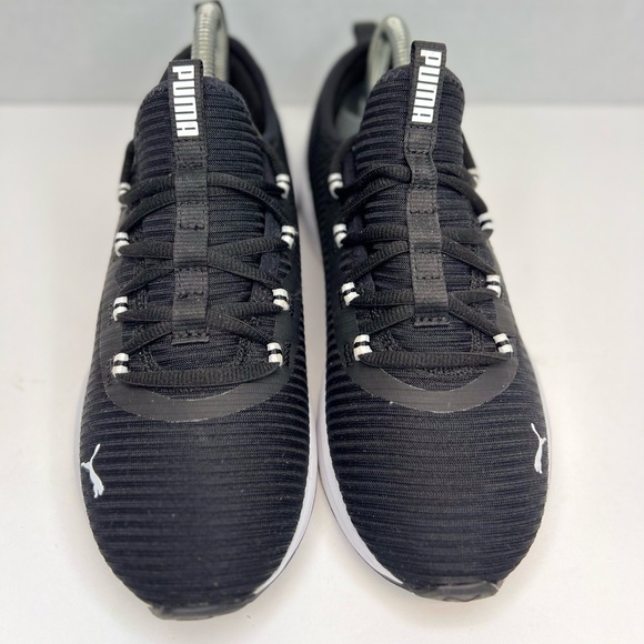 Puma Womens Softride Finesse Sport 376038-01 Black /White Sz 7 Running Sneakers - Picture 2 of 16